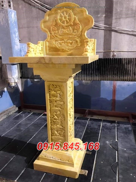 114502 Hà tĩnh cây hương thờ thổ công địa bằng đá 