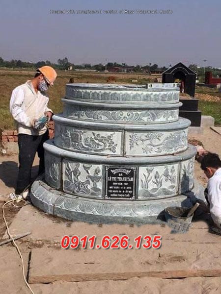 11772  mộ tròn bằng đá ninh bình đẹp bán nam định