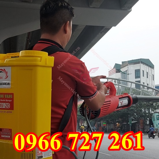 Máy phu thuốc diệt khuẩn, phun thuốc muỗi phòng dịch bệnh