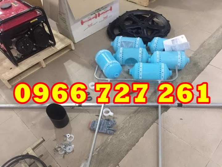 Máy gieo sạ lúa kéo tay 6 trống thẳng hàng giá rẻ tại Hà Nam