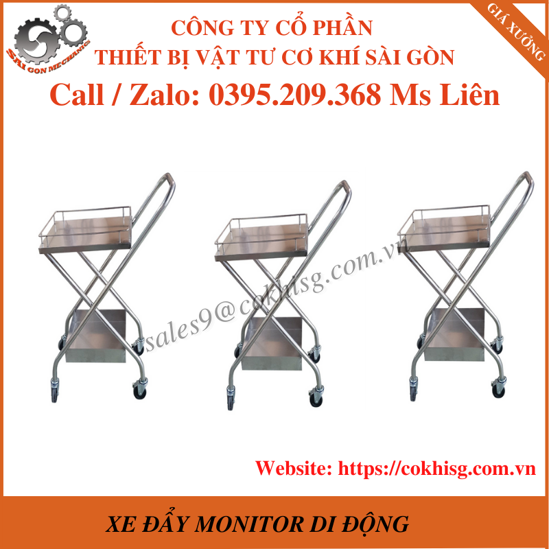 Xe đẩy dụng cụ đồ nghề - Ms Liên CKSG(0395 209 368)
