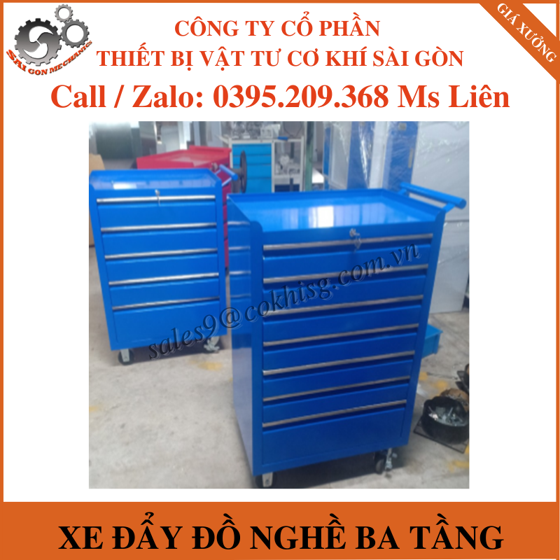 Xe đẩy dụng cụ đồ nghề - Ms Liên CKSG(0395 209 368)