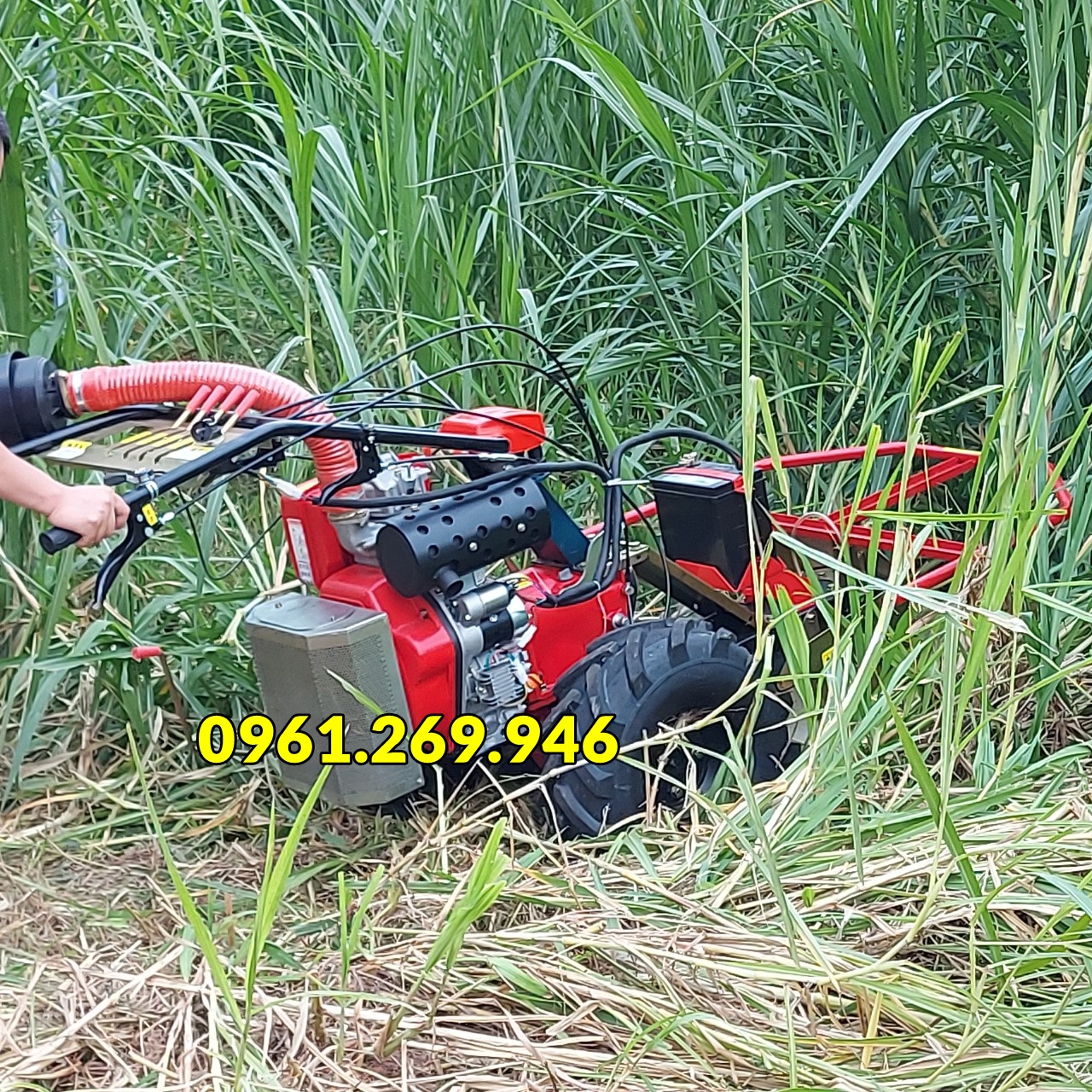 Máy phát cỏ mâm xoay tự lái Kawasaki BM91