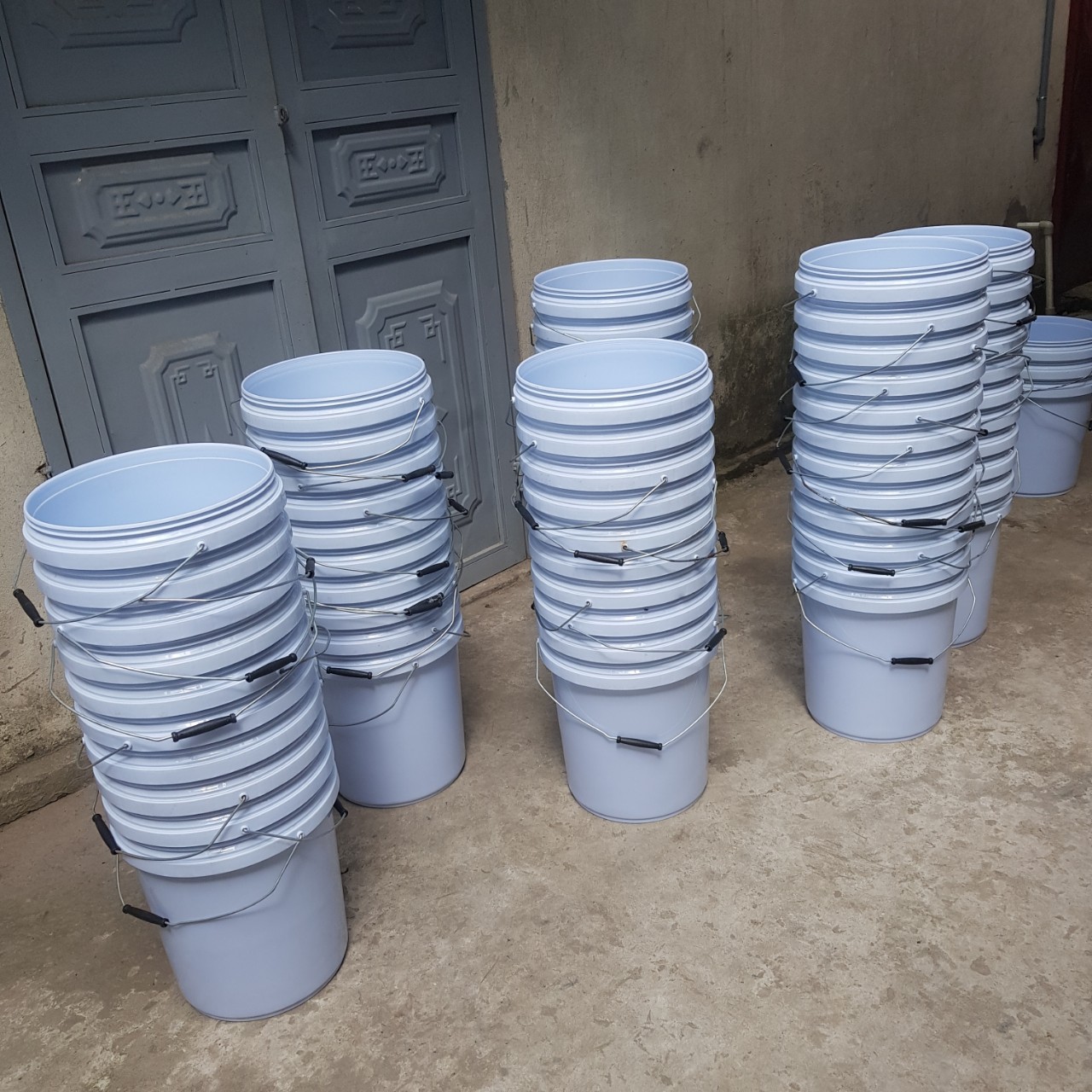 Xô nhựa 18 lít, thùng nhựa 18 lít, xô sơn 18 lít