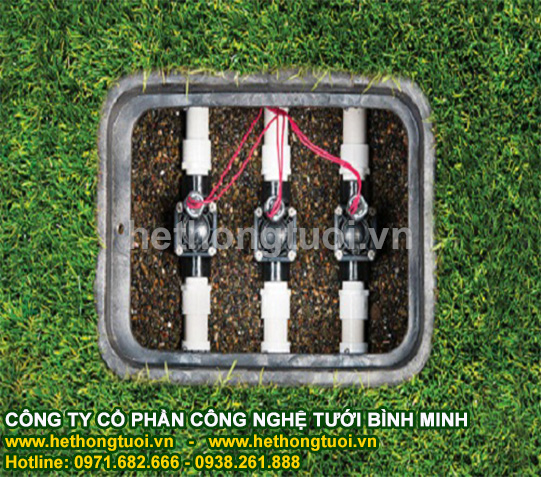 Van điện từ hunter mỹ, van điện từ pgv 24v tưới tự động