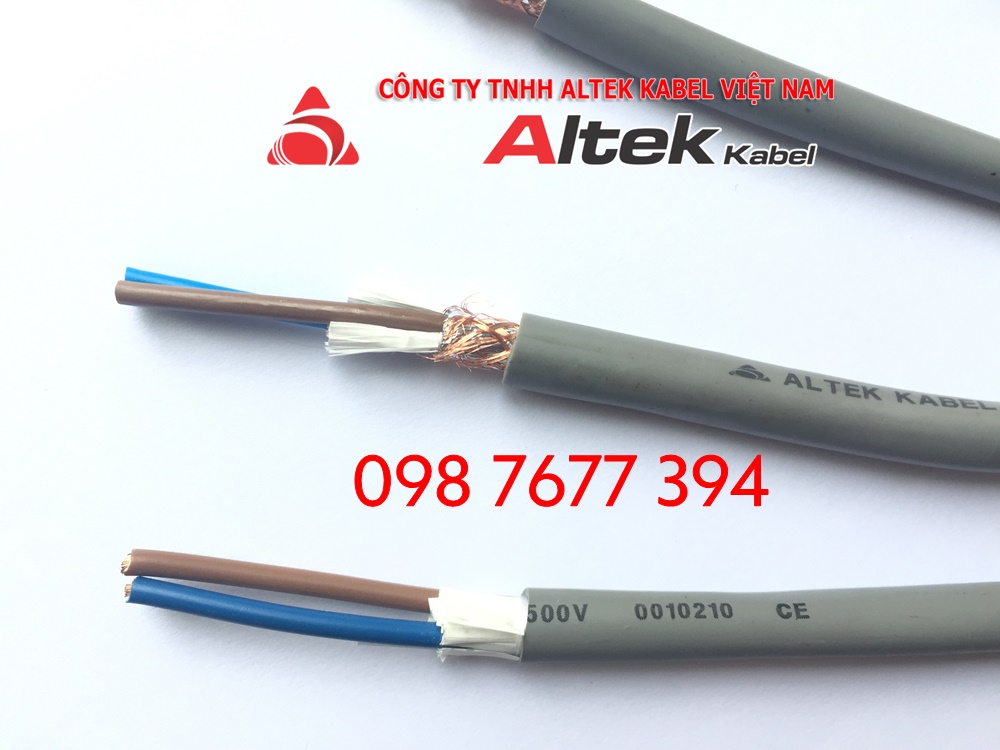 cáp điều khiển rvv 2x0.5, cáp điều khiển dvv 2x0.5