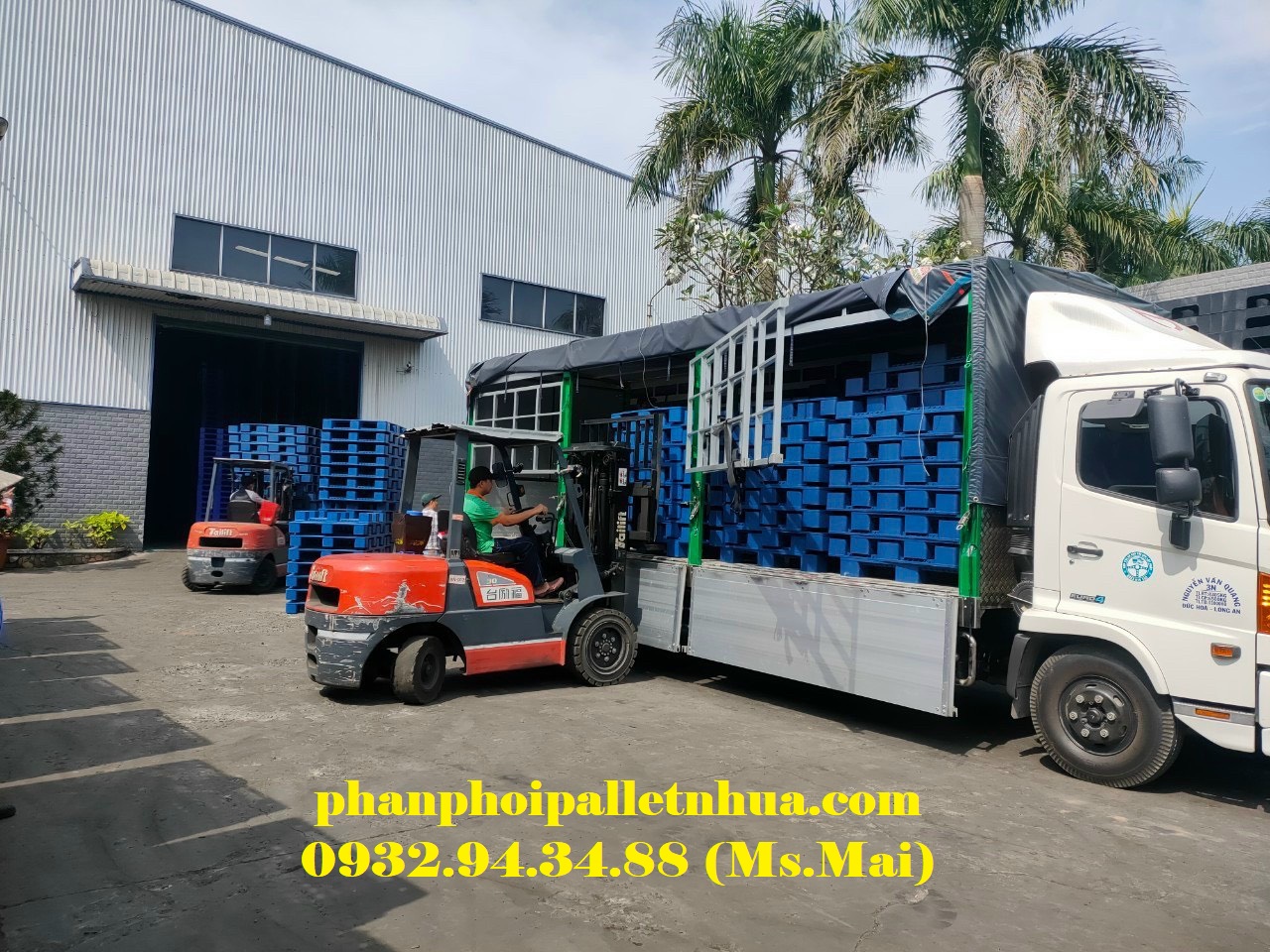 Bán pallet nhựa giá rẻ tại Bình Phước, liên hệ 0932943488 (24/7)