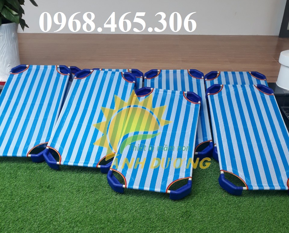 Giường lưới dành cho bé mầm non giá rẻ dài 1m2