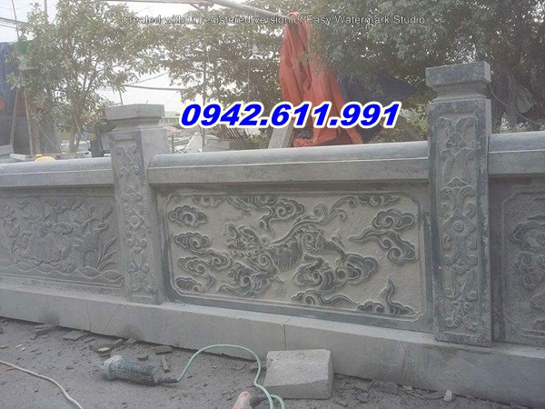 63 + mẫu lan can khu lăng mộ đá bán sóc trăng
