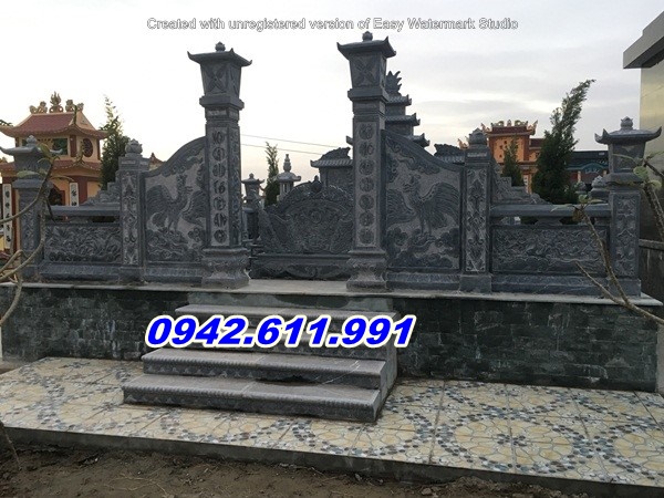 63 + mẫu lan can khu lăng mộ đá bán sóc trăng