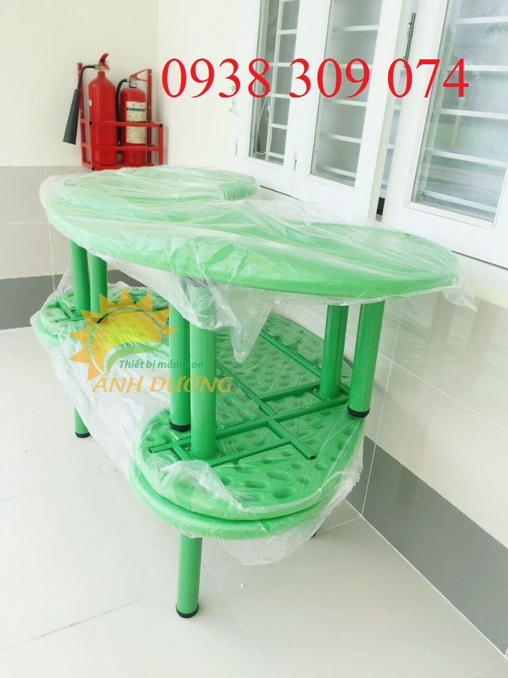Bàn ghế nhựa mầm non đa dạng mẫu và màu sắc 