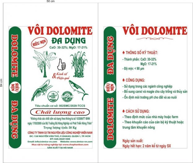 cần xả kho gấp bột DOLOMITE sữa hàng đẹp