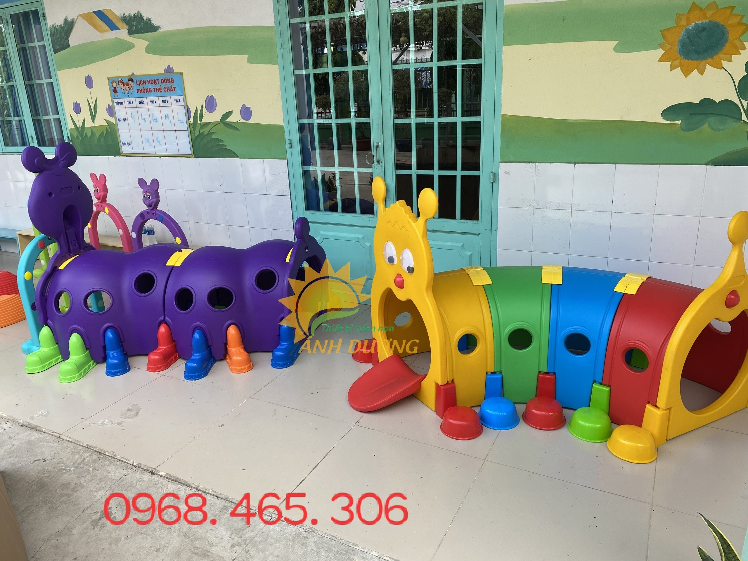 Hang chui cung chui vận động dành cho trẻ mầm non
