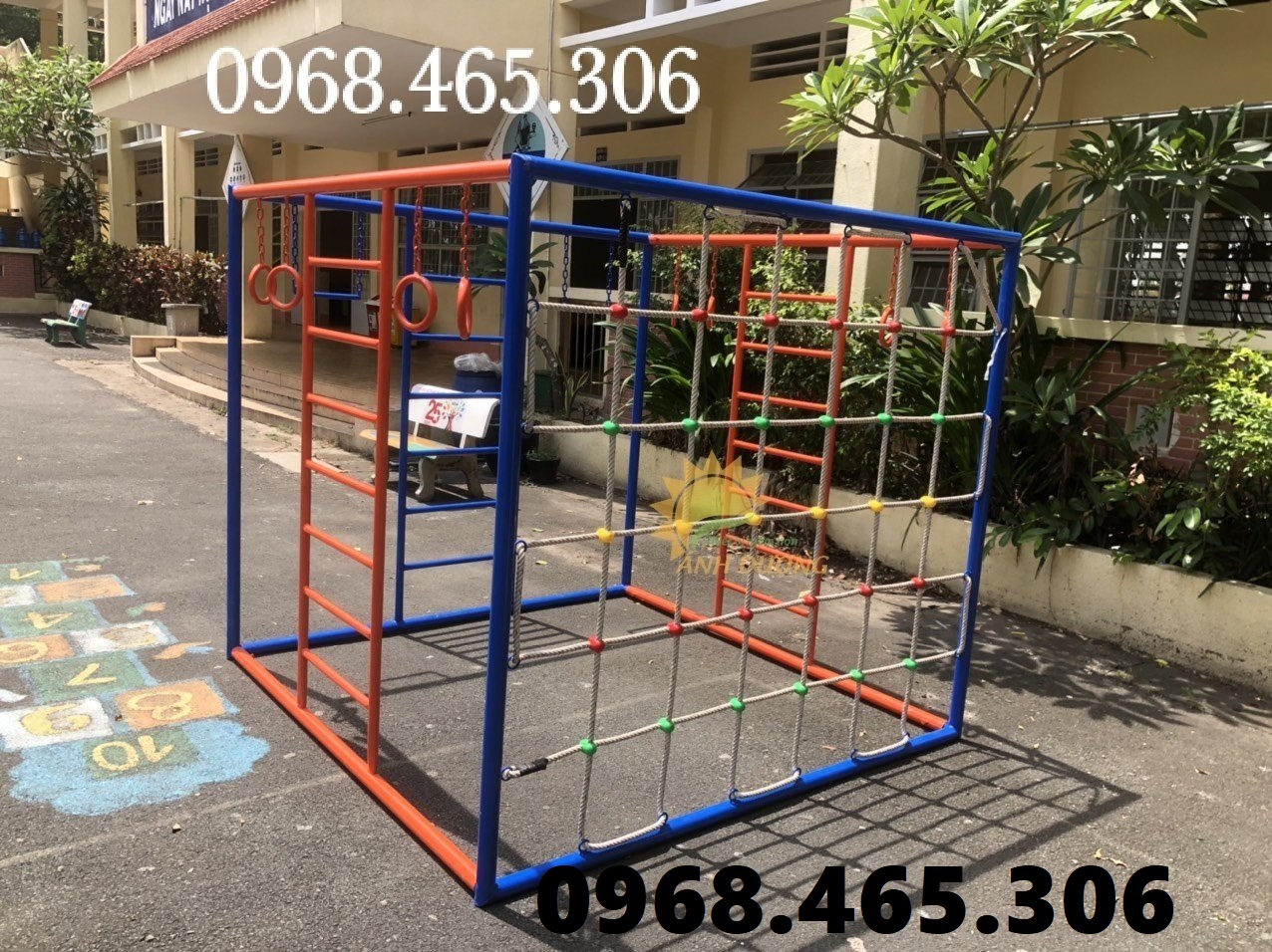 Thang leo vận động trẻ em ngoài trời nhiều mẫu