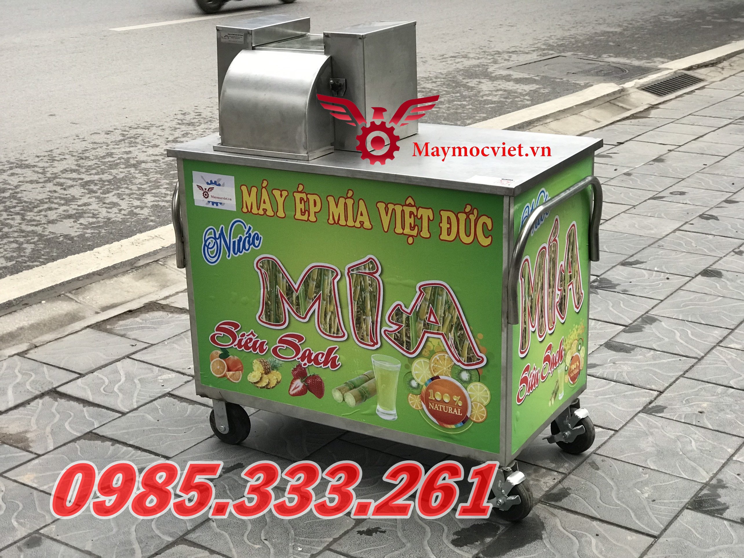 Máy ép mía siêu sạch F2 - 800 giá rẻ tại Thái Bình