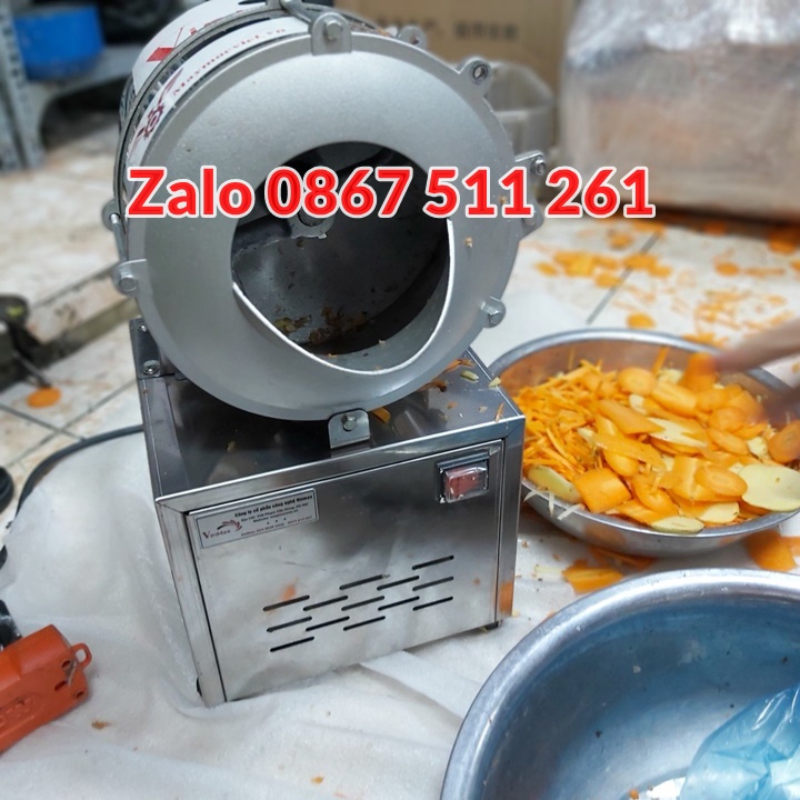 Máy cắt lát, sợi củ quả đa năng cho nhà hàng