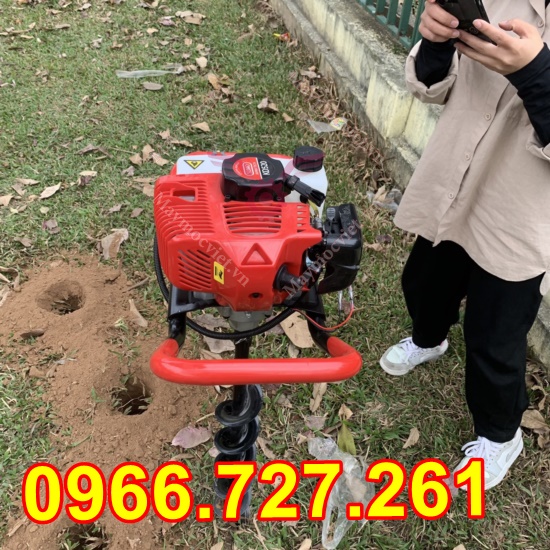 Máy khoan lỗ trồng cây cầm tay giá rẻ tại Quảng Ninh
