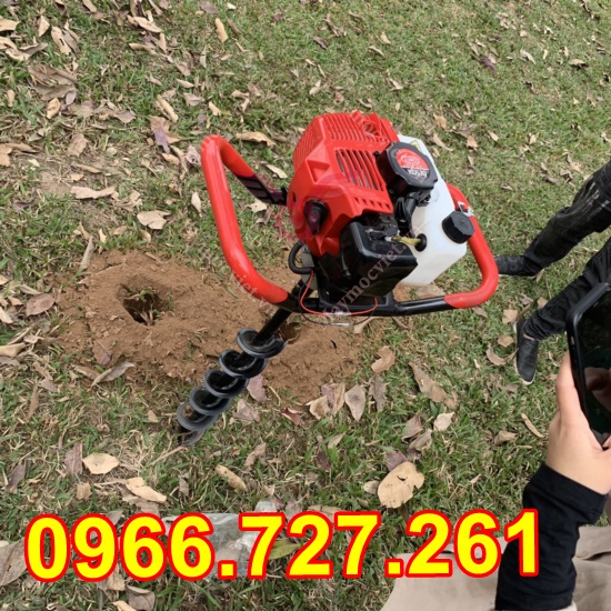Máy khoan lỗ trồng cây cầm tay giá rẻ tại Quảng Ninh
