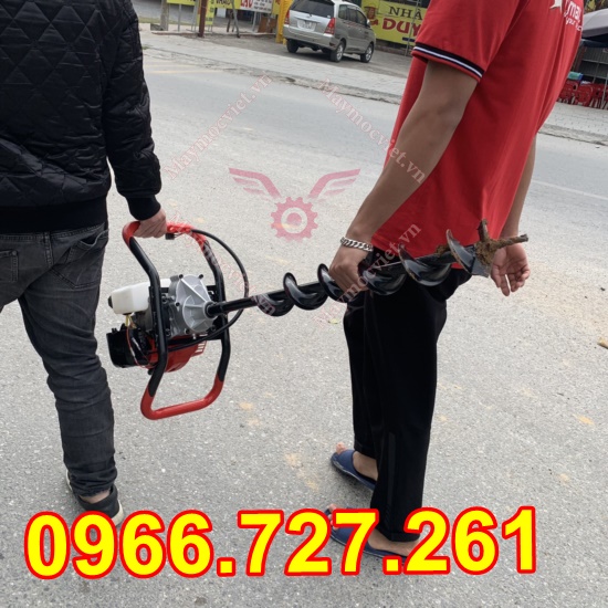 Máy khoan lỗ trồng cây cầm tay giá rẻ tại Quảng Ninh