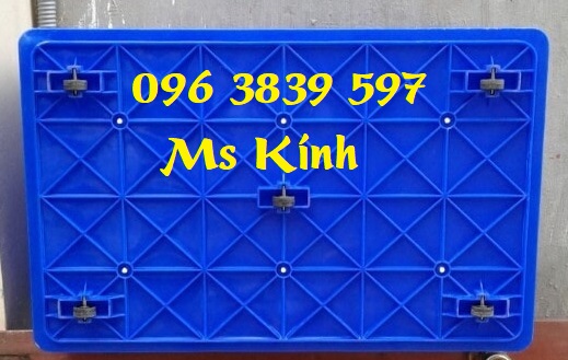 Sóng nhựa bít 5 bánh xe, thùng nhựa chữ nhật đựng hàng - 0963839597