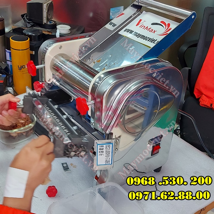 Nơi bán máy cán mực , thịt khô cao cấp chạy điện VMC 370