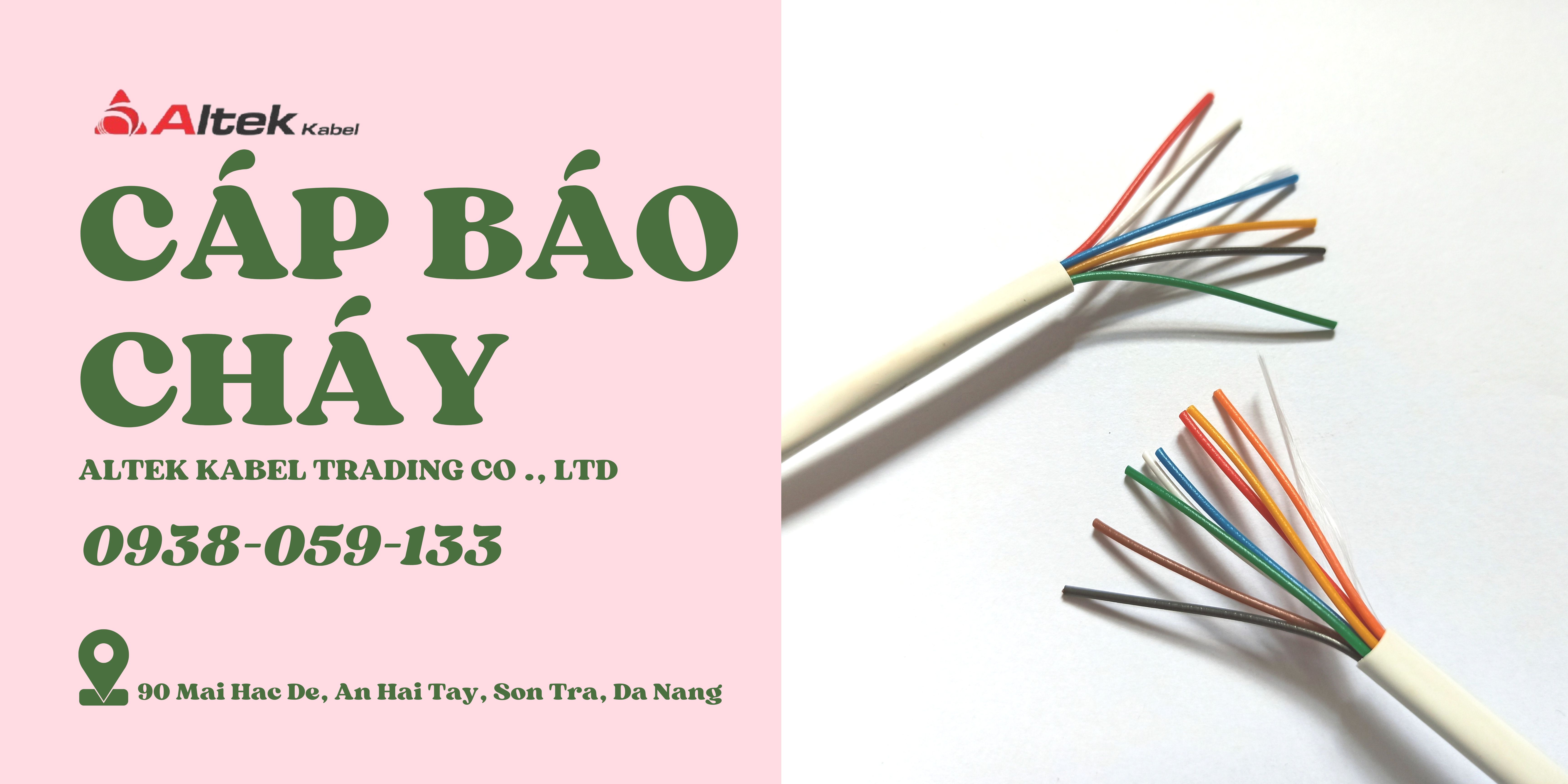 Cáp báo cháy ALTEK KABEL phân phối toàn quốc