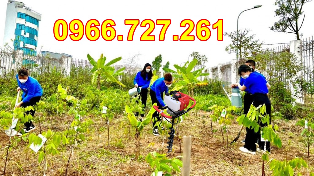 Máy khoan đất trồng cây 1.8kw tại Tuyên Quang