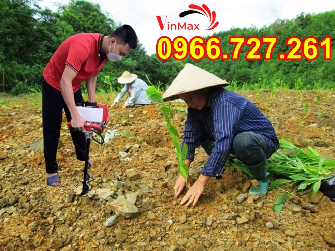 Máy khoan đất trồng cây 1.8kw tại Tuyên Quang