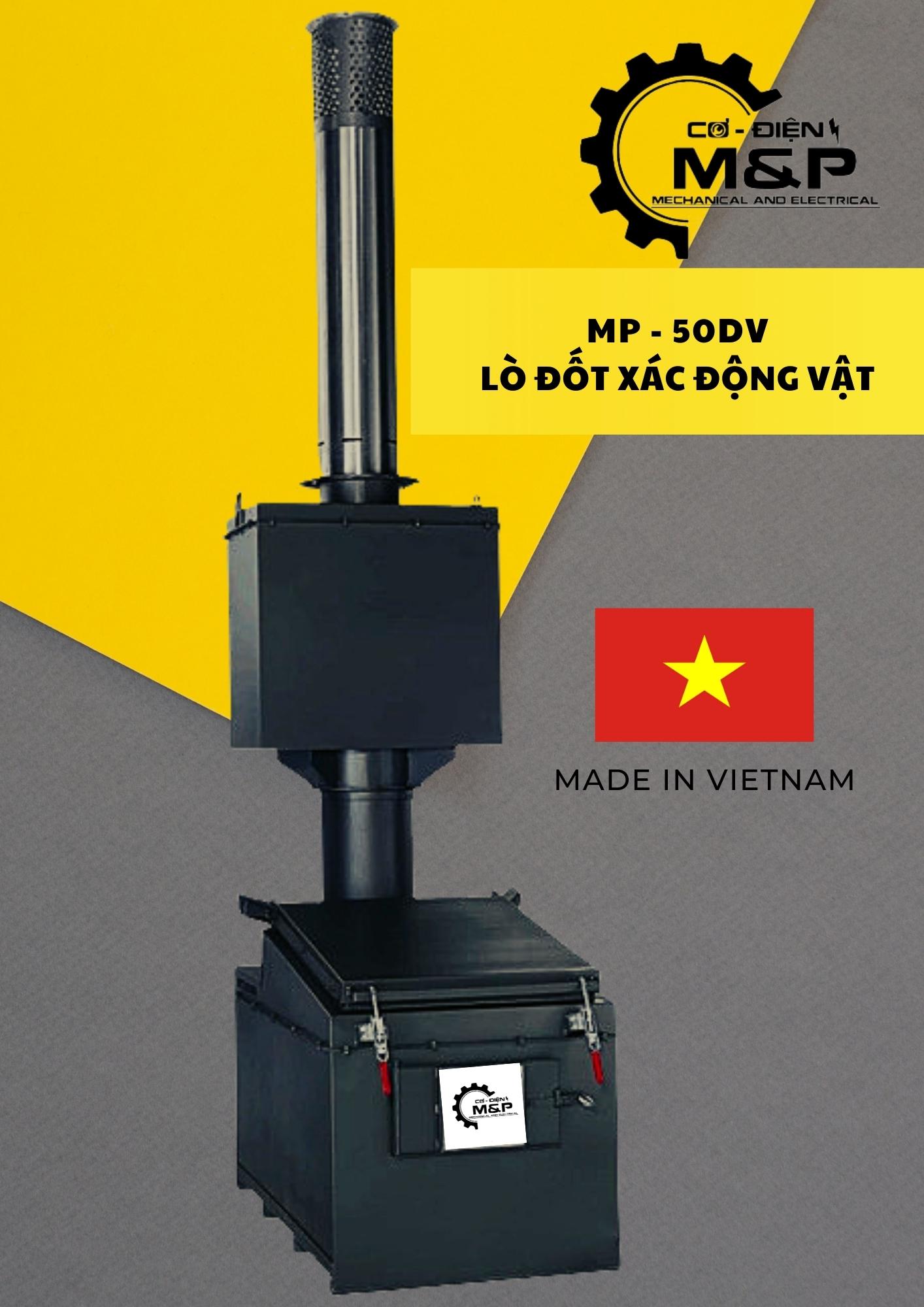 Lò đốt xác động vật 100kg MP-100DV