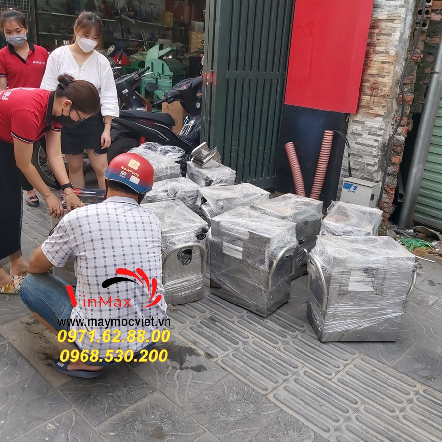 Máy ép mía vỏ inox chất lượng cao giá rẻ