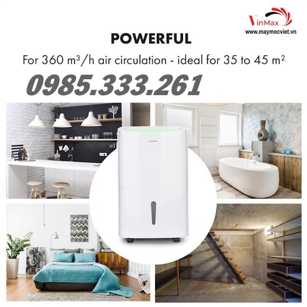 Máy hút ẩm Klarstein DryFy Connect 40 I bảo hành 12 tháng