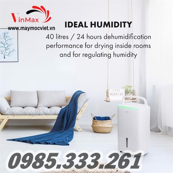 Máy hút ẩm Klarstein DryFy Connect 40 I bảo hành 12 tháng