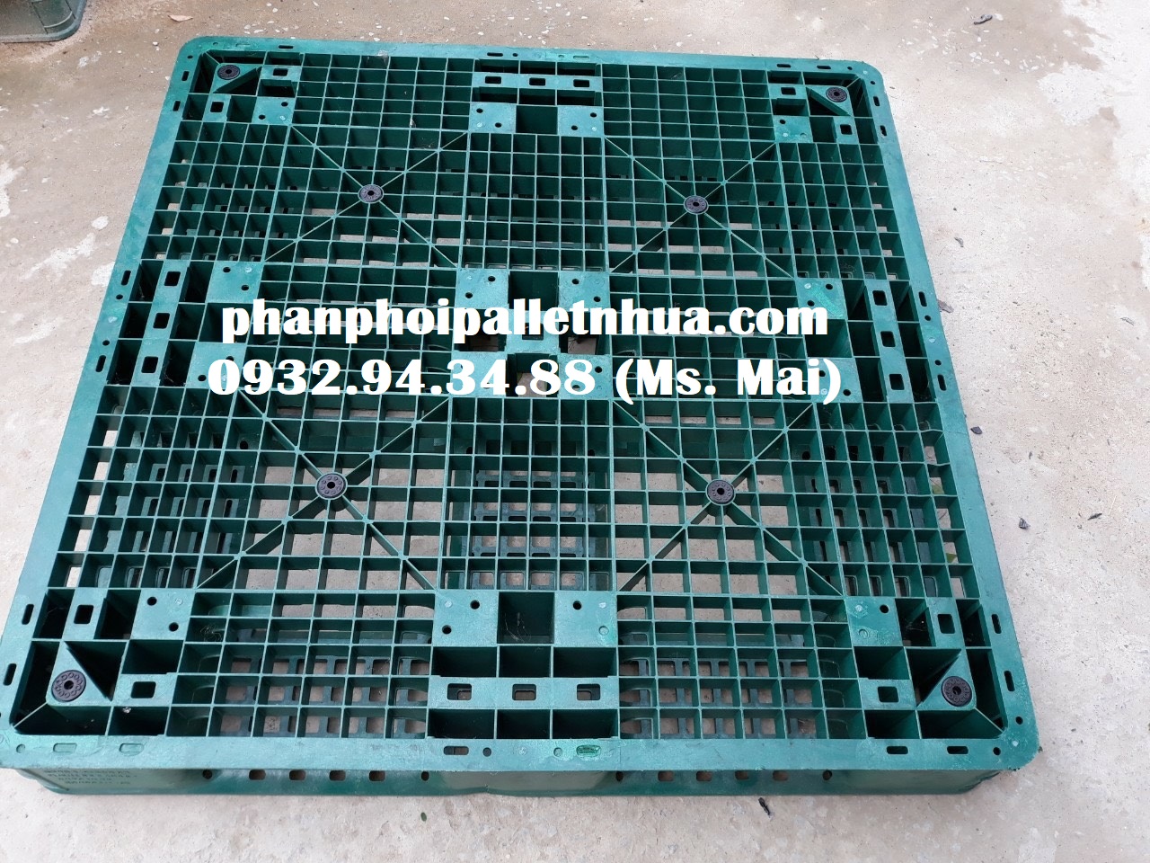 Bán pallet nhựa giá rẻ tại Long An, liên hệ 0932943488