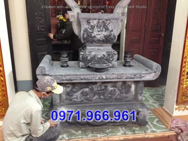 Bàn Thờ Đá, Bàn Lễ Đá Thiết Kế Đẹp Phong Thủy