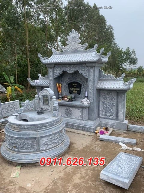 Mẫu Mộ Đá Một Mái Đẹp, Phong Thủy Ninh Bình