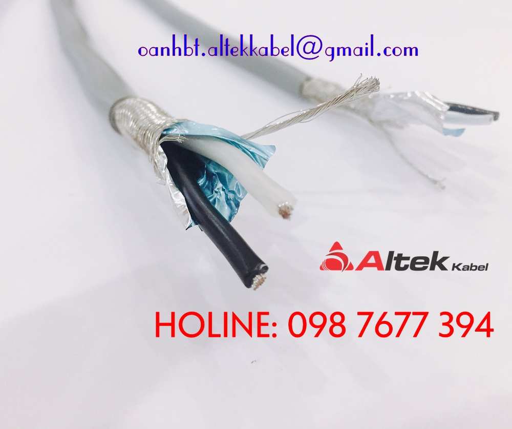 cáp tín hiệu chống nhiễu 20AWG, cáp xoắn chống nhiễu