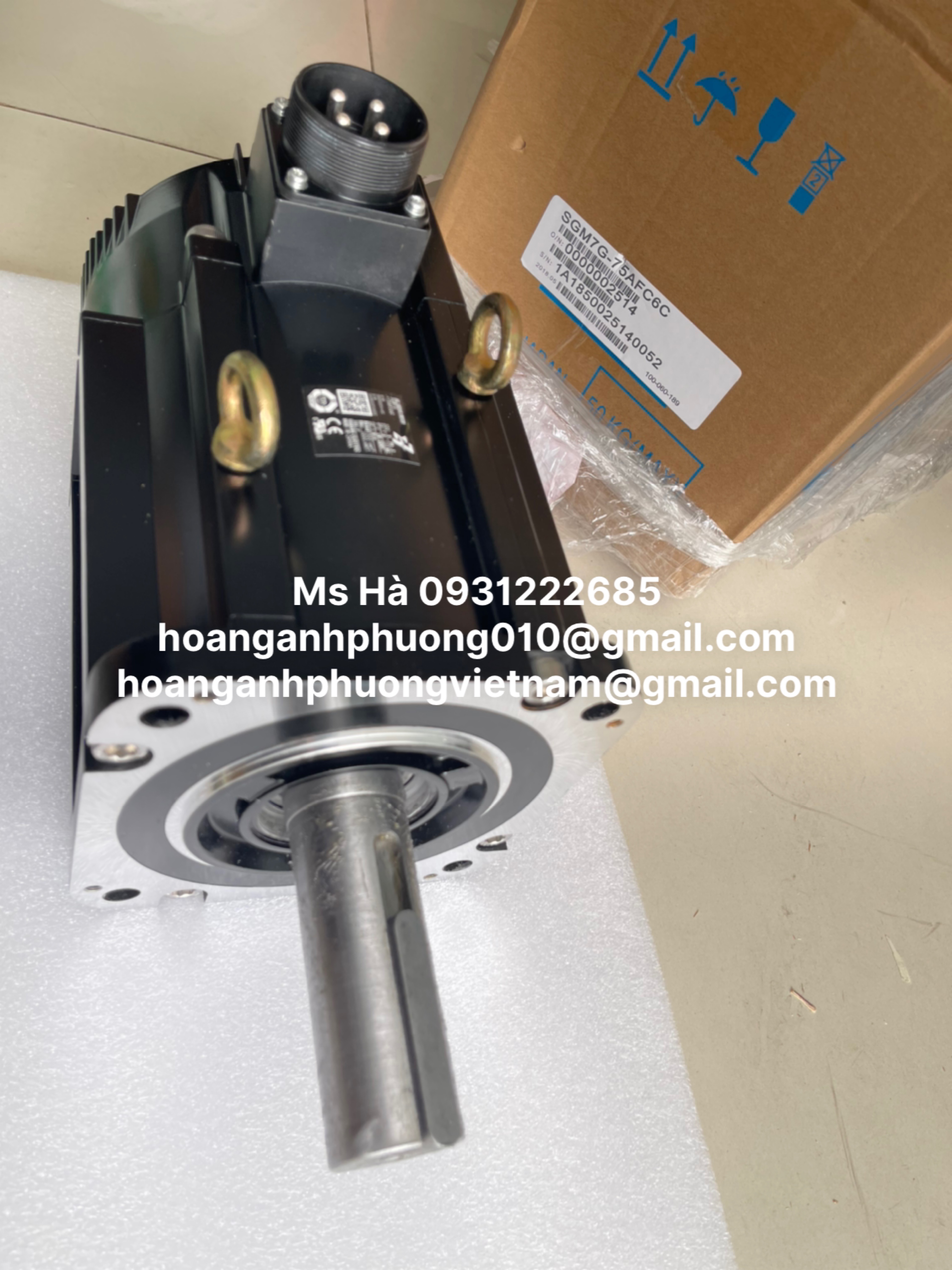 YASKAWA dòng servo giá tốt hiện nay SGM7G-75AFC6C