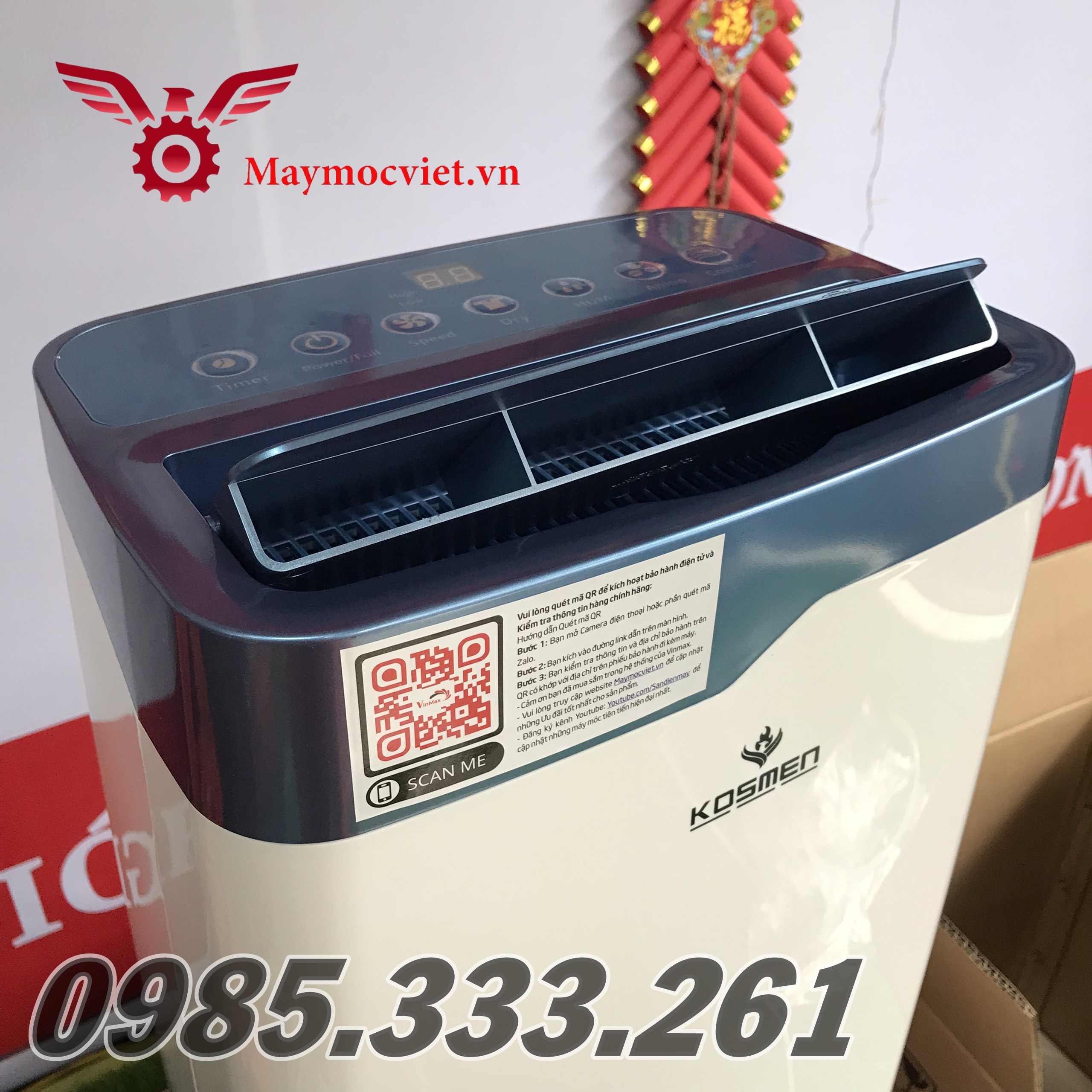 Máy hút ẩm KOSMEN KM20N I bảo hành chính hãng 12 tháng