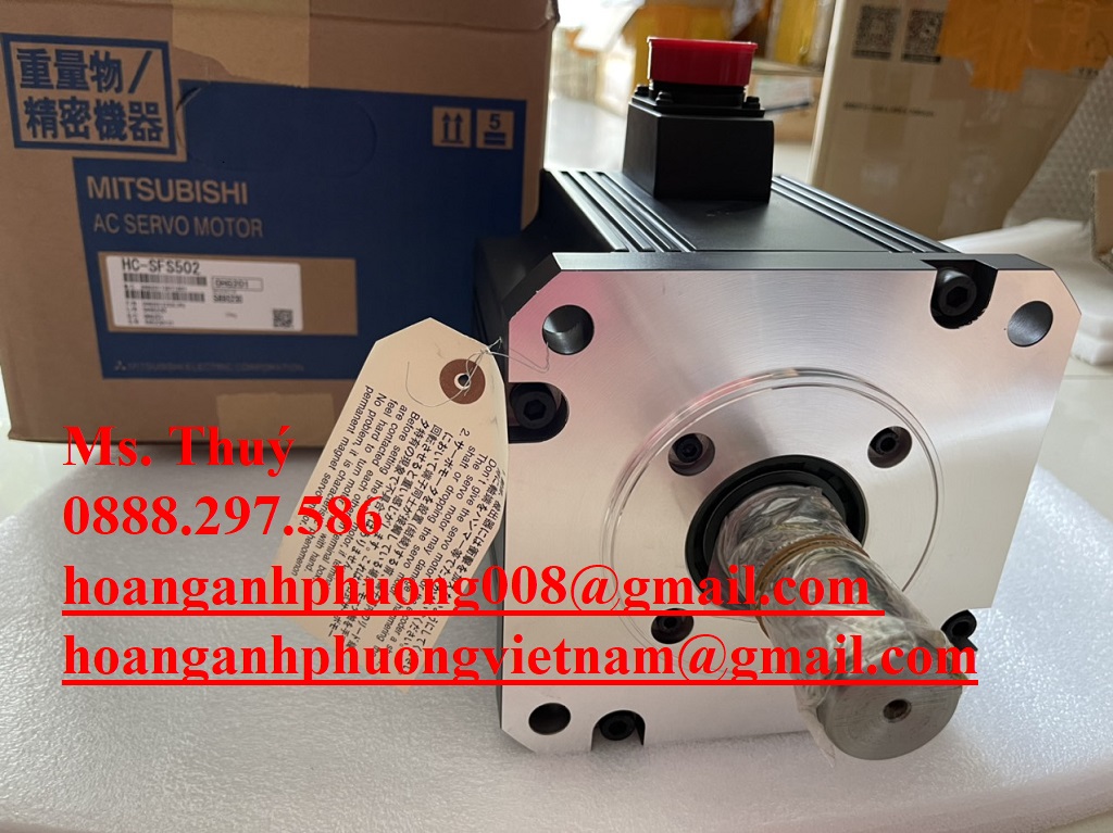 Servo Motor Mitsubishi HC-SFS502 nhập khẩu mới 100%