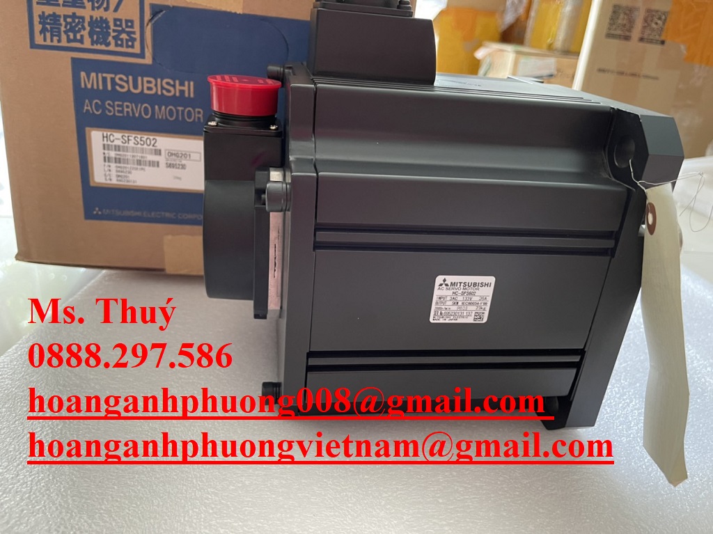 Servo Motor Mitsubishi HC-SFS502 nhập khẩu mới 100%
