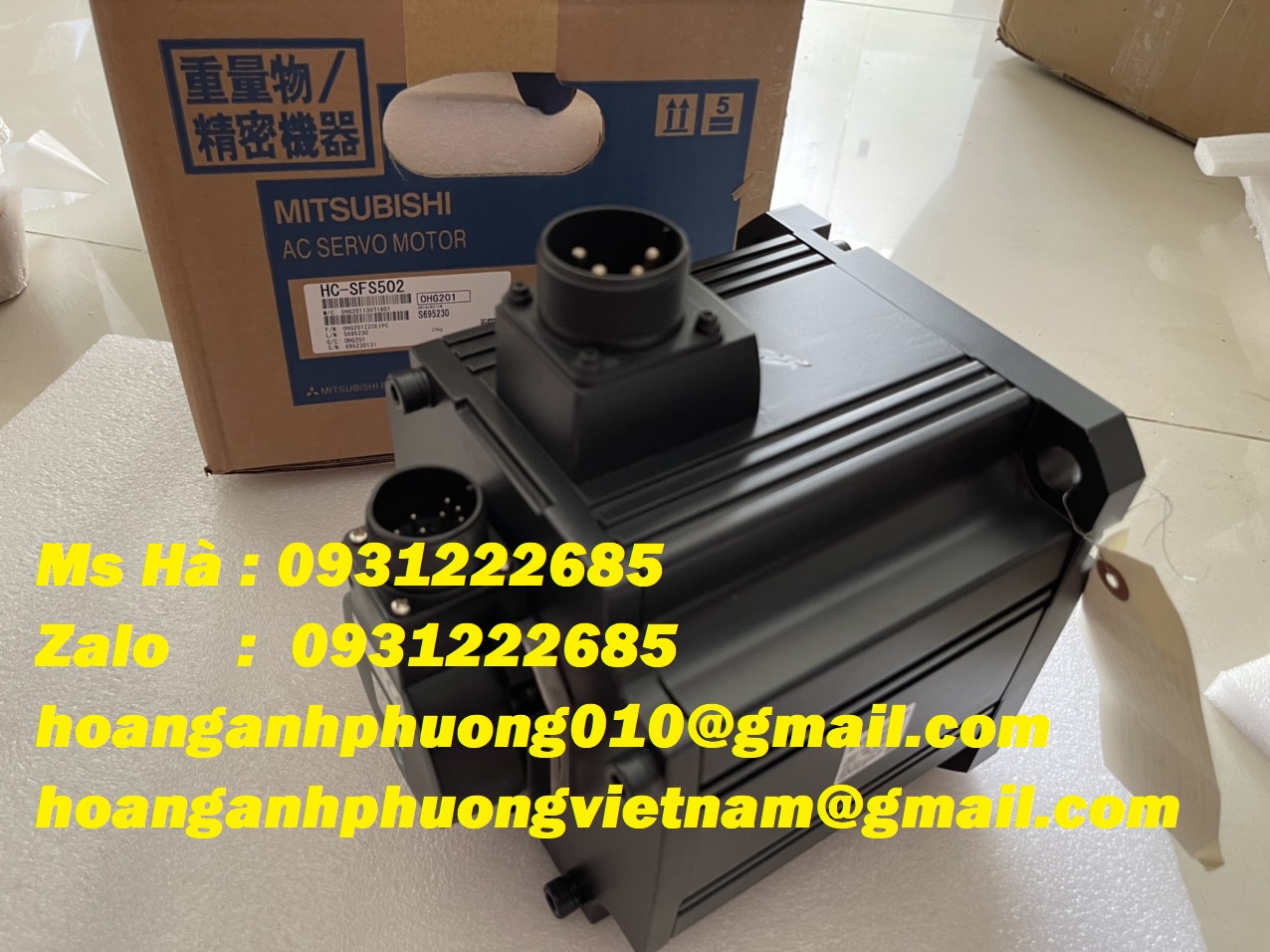 Chuyên nhập khẩu dòng servo mitsubishi HC-SFS502