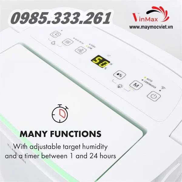 Máy hút ẩm Klarstein Dry Connect 40 I bảo hành 12 tháng