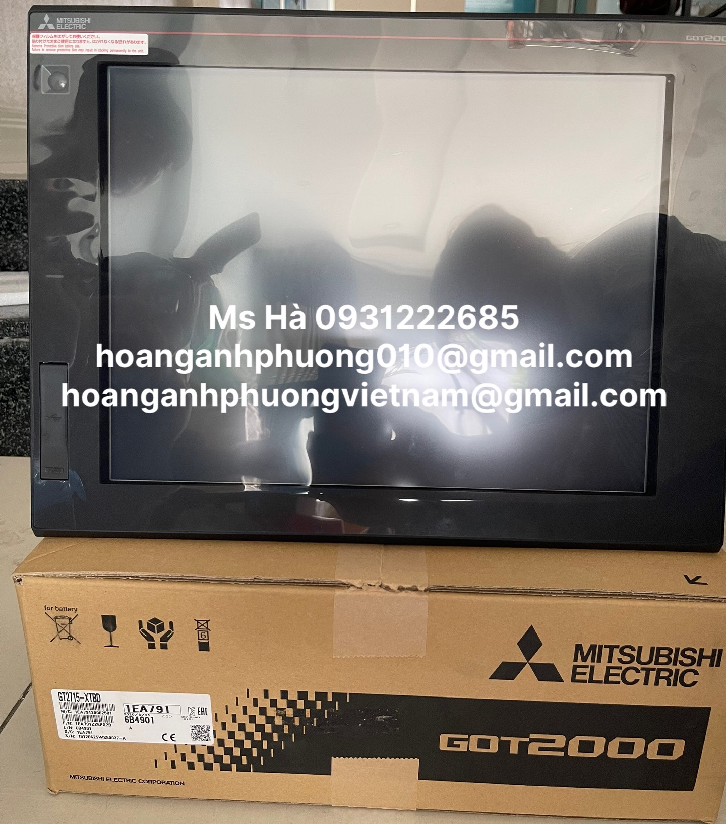 Màn hình nhập khẩu trực tiếp GT2715-XTBD mitsubishi