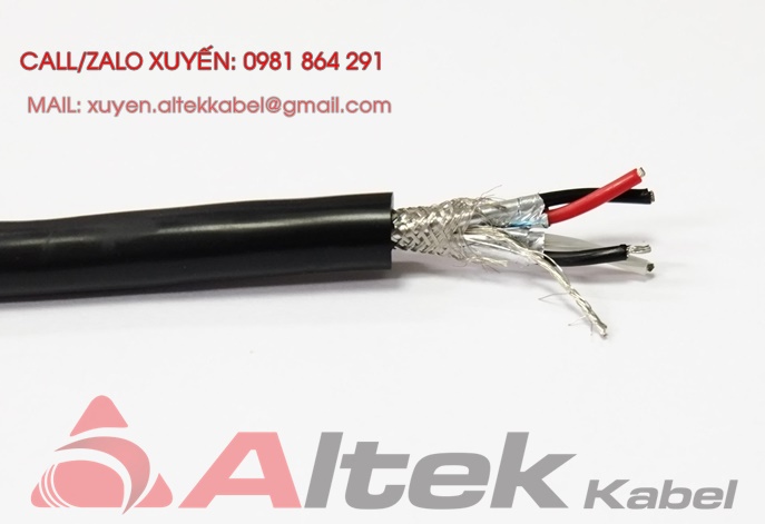 Cáp tín hiệu RS485 2Pair 18AWG chống nhiễu hàng nhập khẩu - giá tốt