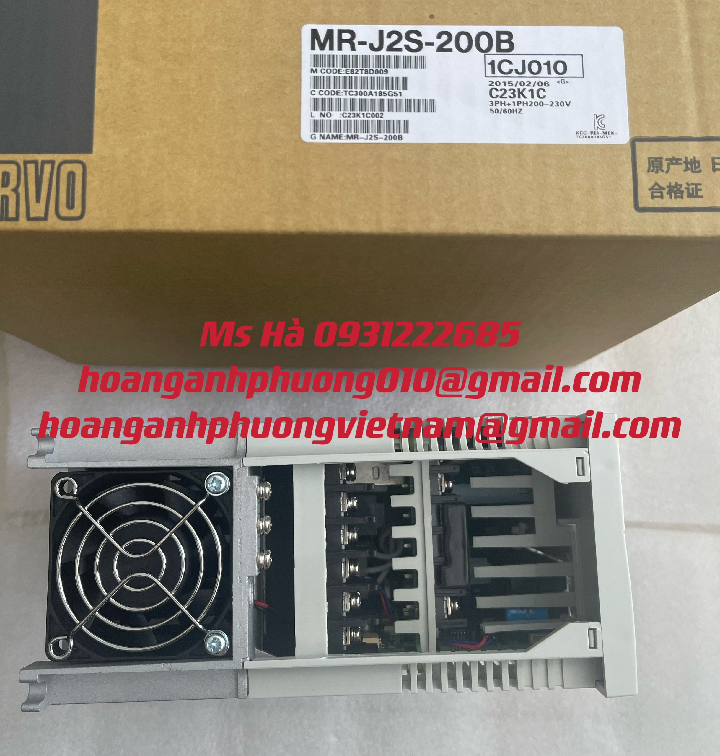 Cung cấp hàng mới dòng servo MR-J2S-200B mitsubishi