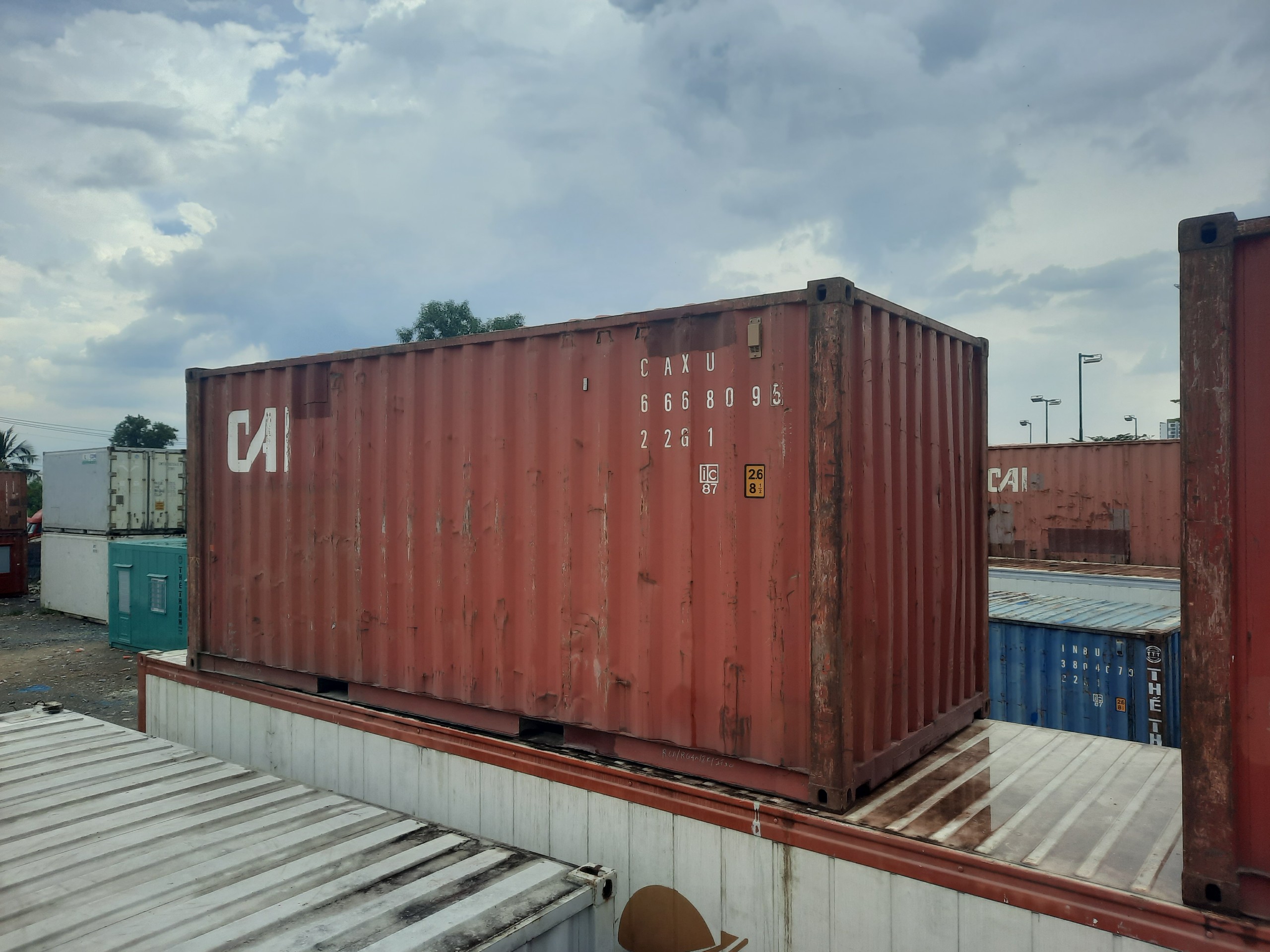 Container kho vật tư 20feet rất tốt và chắc