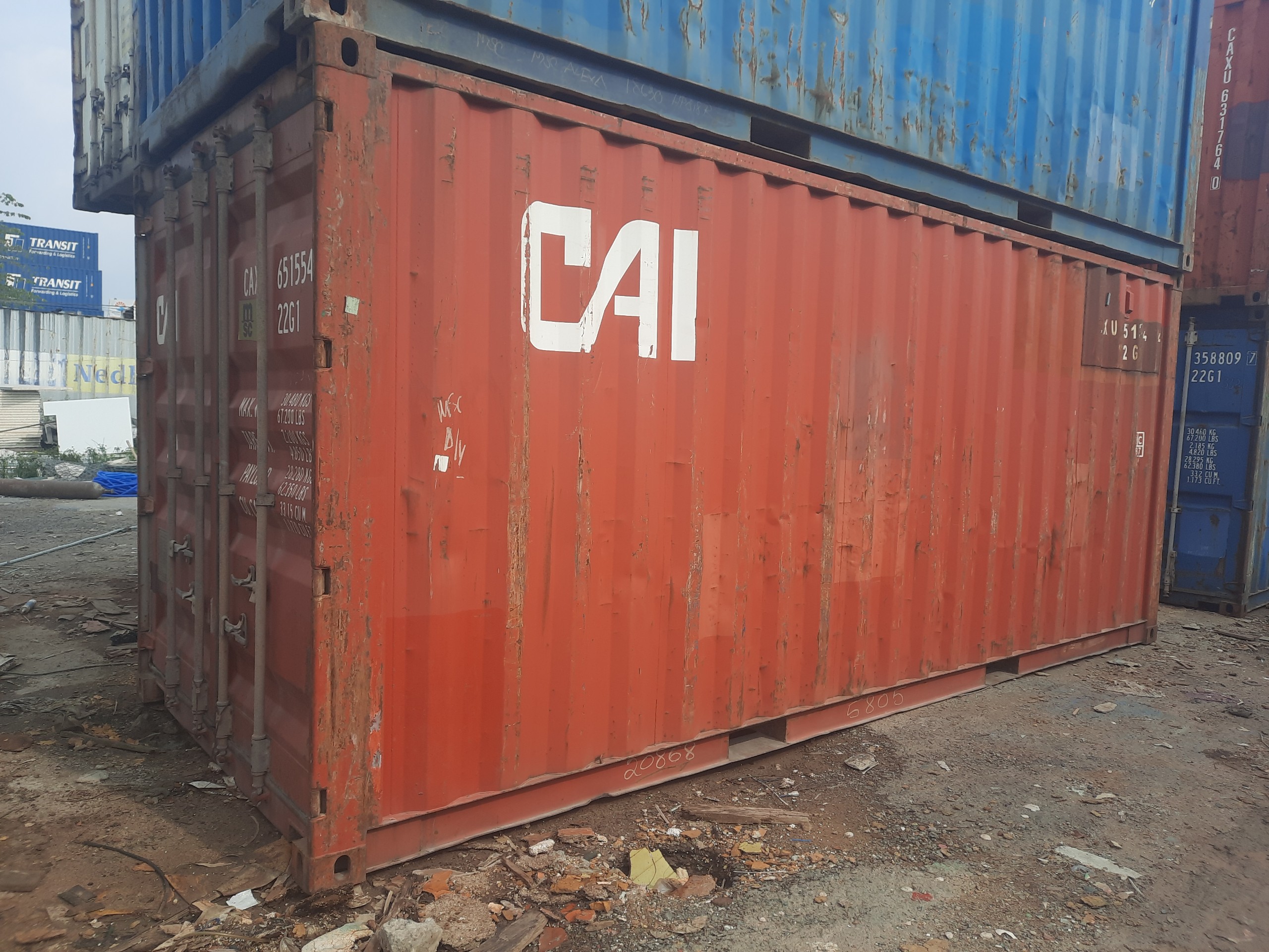 Container kho vật tư 20feet rất tốt và chắc