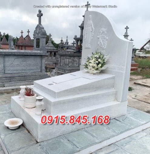 Hà Tĩnh mẫu 15028 lăng mộ bằng đá đôi đẹp bán