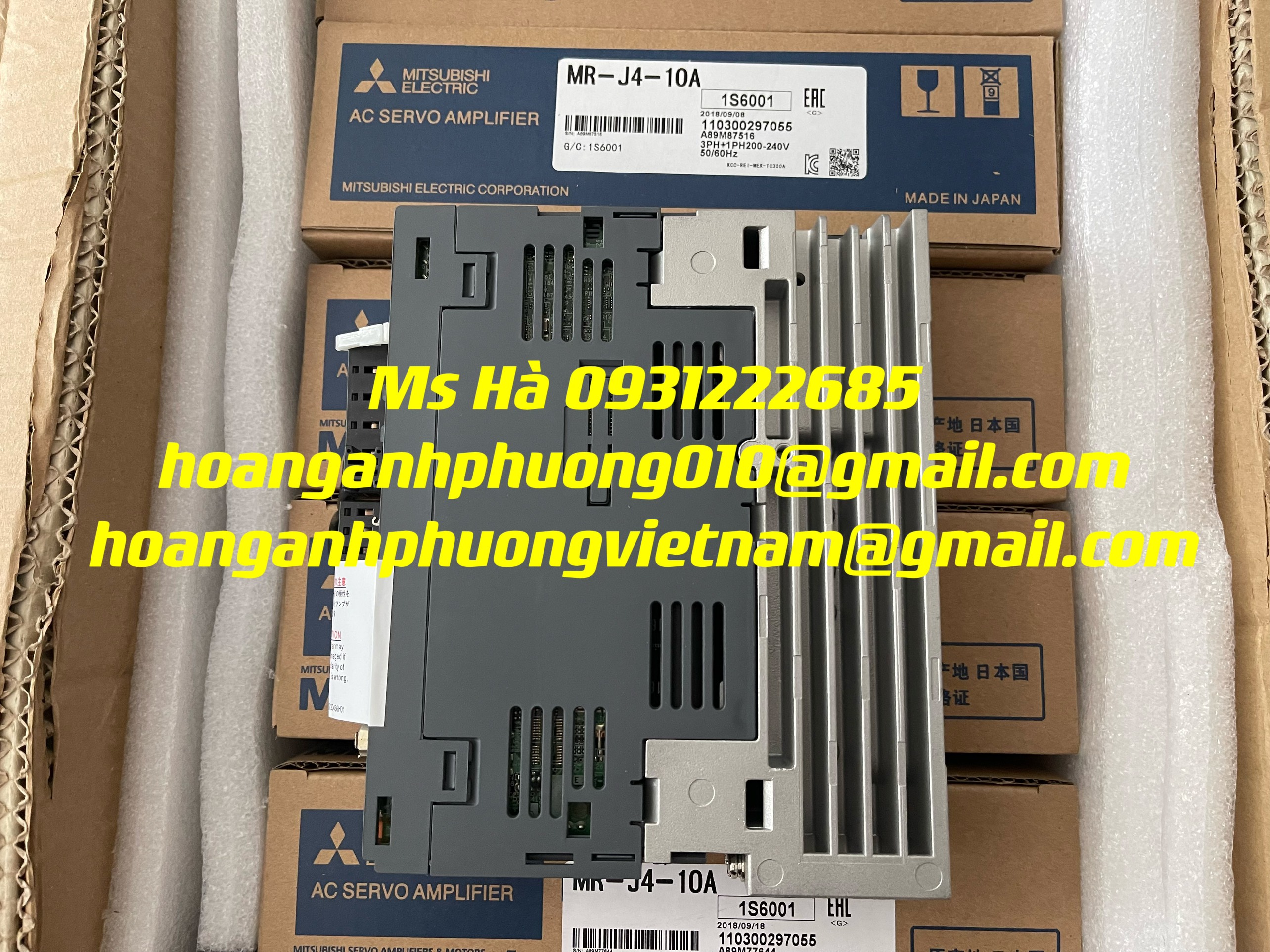 Servo driver MR-J4-10A mitsubishi - nhập khẩu mới 100%
