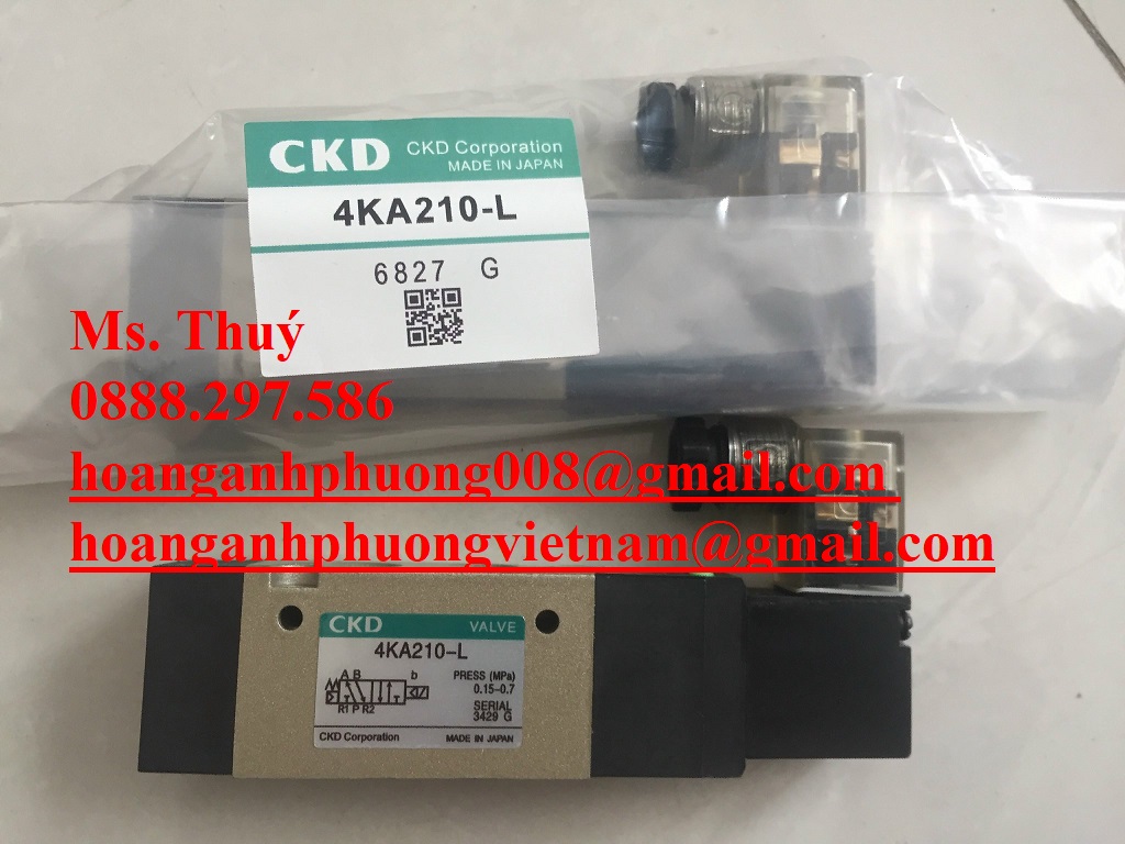 Van khí nén CKD 4KA210-L  Hàng mới 100% giá tốt